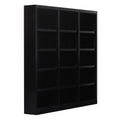 72-inch Espresso Bookcase Storage Unit F8969