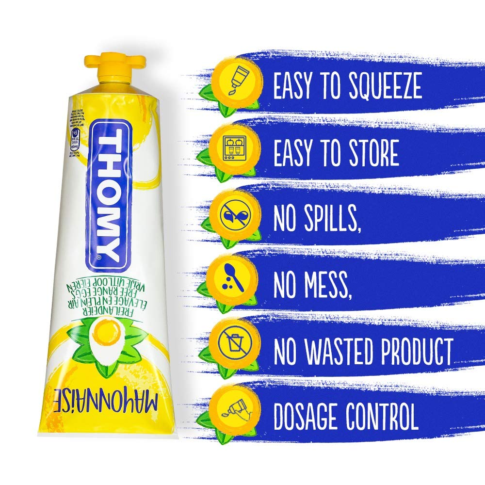 Mayonaise Tube 256 g (Pack of 4) G34771