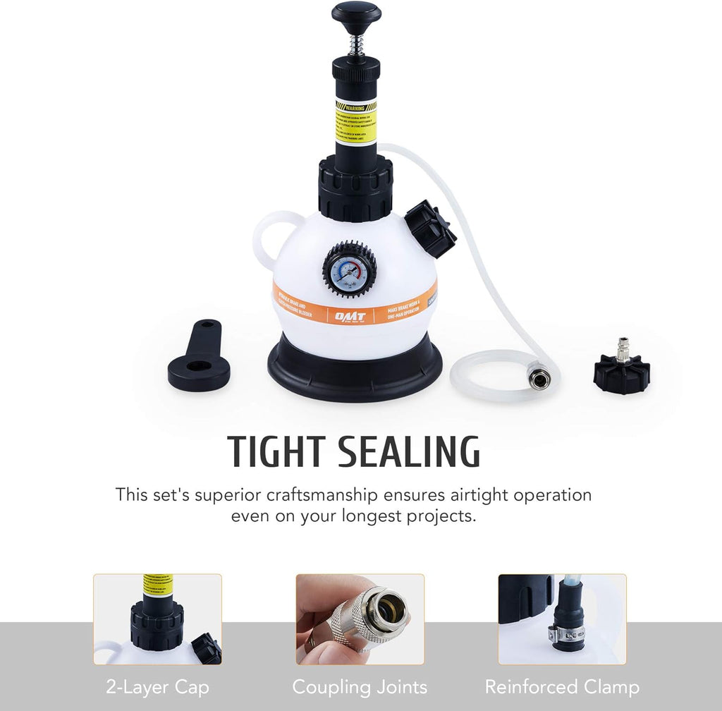 Brake Bleeder Kit with Hand Pump and Adapter K905772
