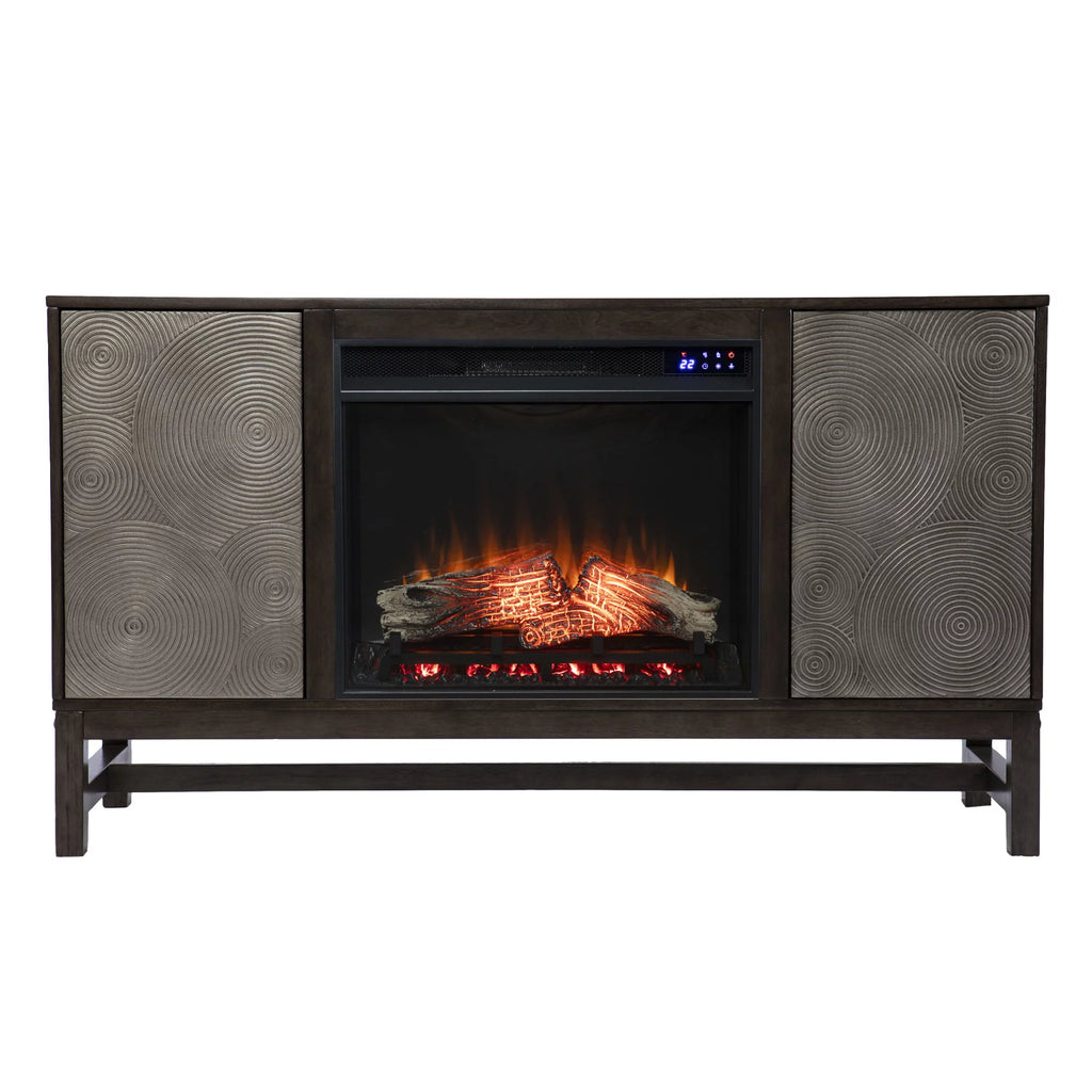 Electric Fireplace & Media Storage A100486
