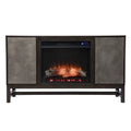 Electric Fireplace & Media Storage A100486