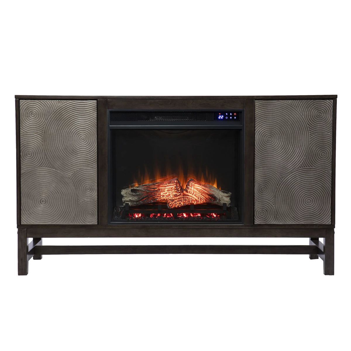 Electric Fireplace & Media Storage A100486