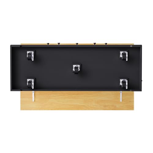 53" Kitchen Cart Island on Wheels with Power Outlet L824