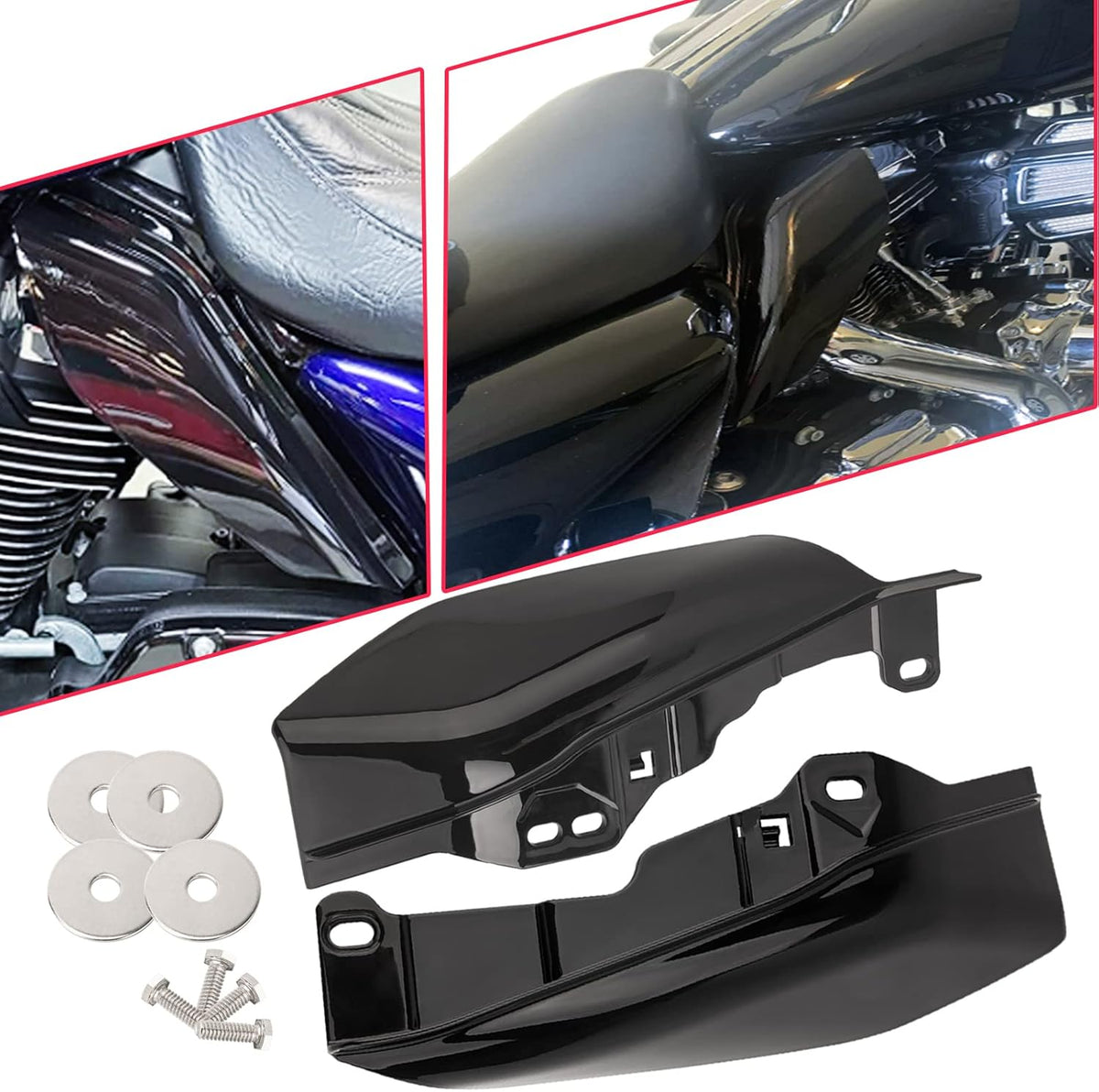 Mid Frame Air Deflector Heat Shield Deflector A288485