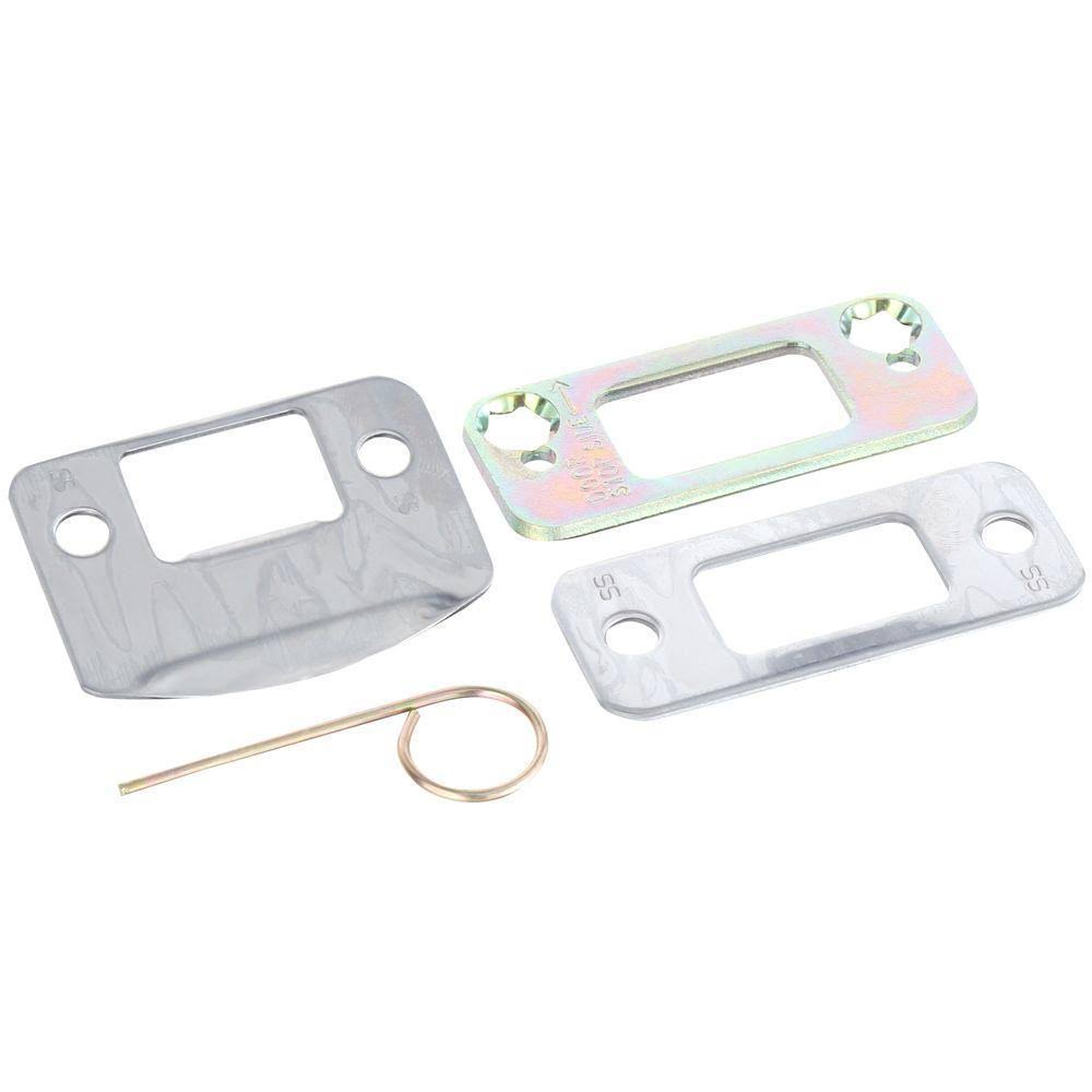 Satin Nickel Keypad Combo Pack with Accent Lever S445