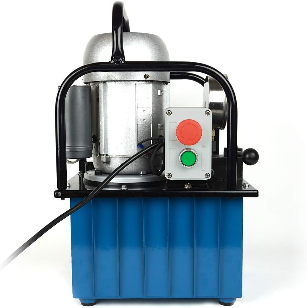 Electric Hydraulic Pump Power Pack Unit 2 Stage Single Acting 110v 10k psi 488 Cubic in Capacity B284828