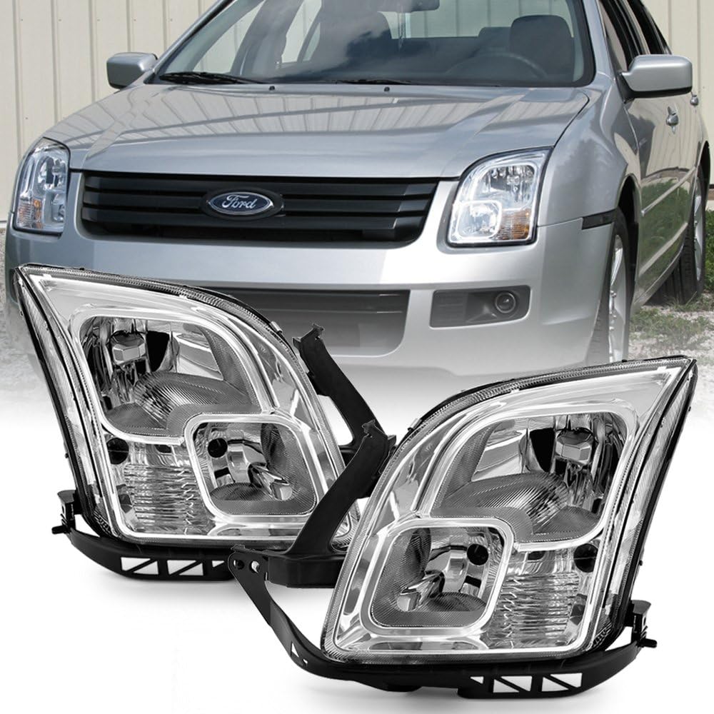 Ford Fusion Headlights Replacement Driver + Passenger Side X351401