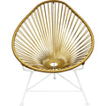 White/Gold Chair D598