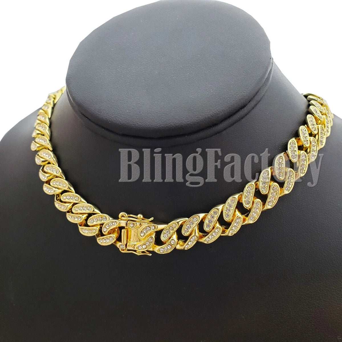 Iced Cubic Zirconia Cuban Chain G40200