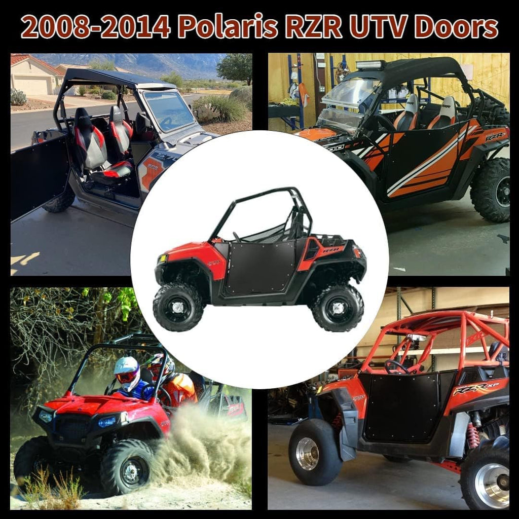 Dual Stage Metal UTV Doors 2PCS (Black) R199