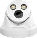 8MP Outdoor Dome IP Camera with 4K Full Color Night Vision V215