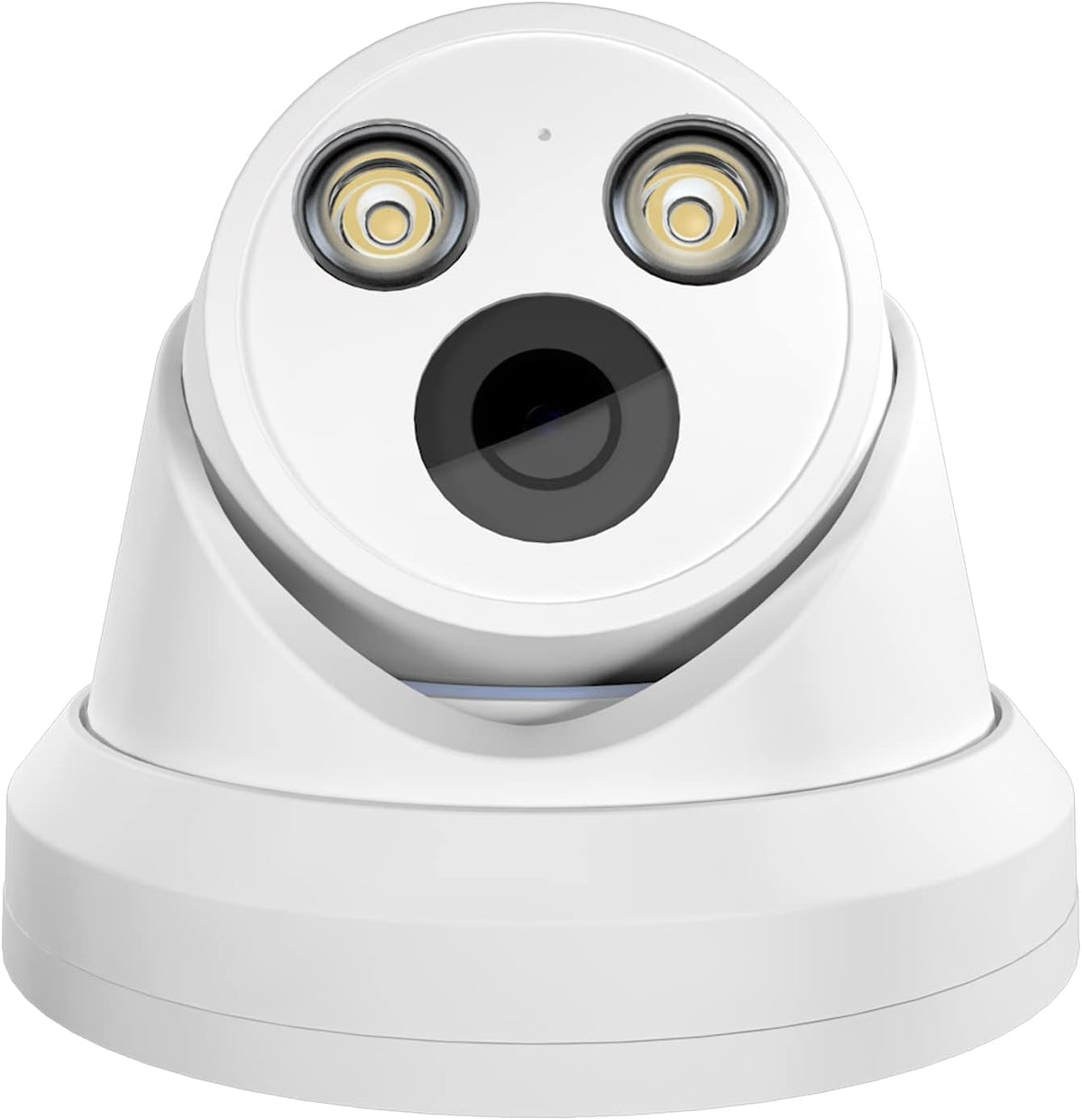 8MP Outdoor Dome IP Camera with 4K Full Color Night Vision V215