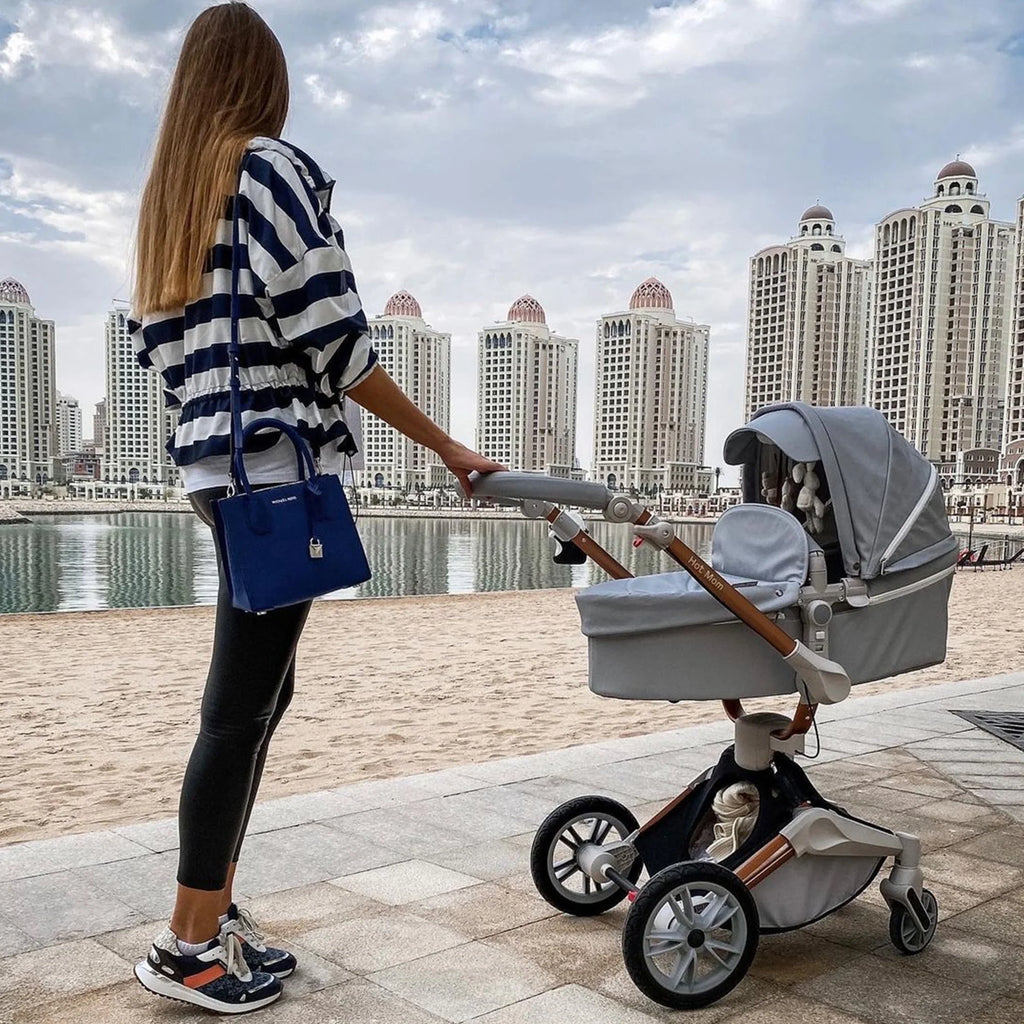 2 in 1 Bassinet Combo Reversible Travel System Stroller H780