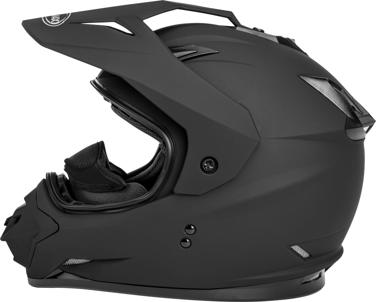 Matte Black Dual-Sport Snow Helmet M17545