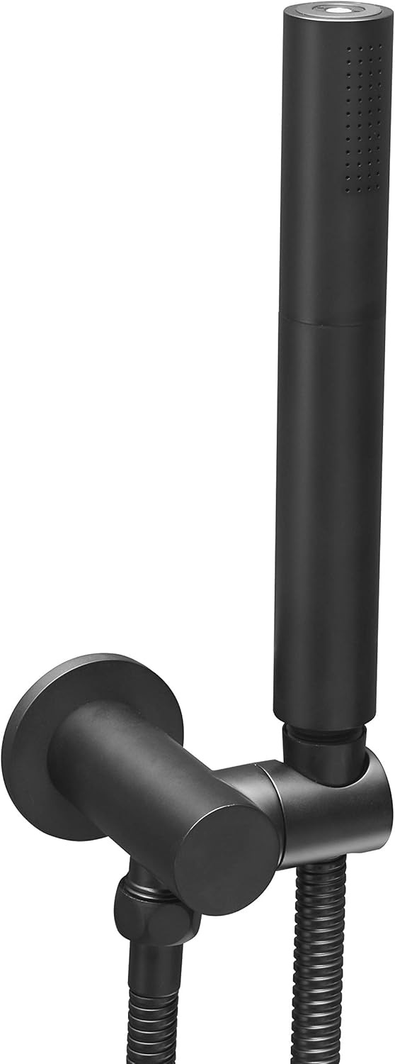 Oil Rubbed Bronze Handheld Shower Head with Flexible Hose and Brass Bracket, Pack of 2 I94914