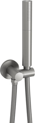 Oil Rubbed Bronze Handheld Shower Head with Flexible Hose and Brass Bracket, Pack of 2 I94914