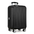 Expandable Hardside Spinner Luggage, Black, 21" Carry-on N92217