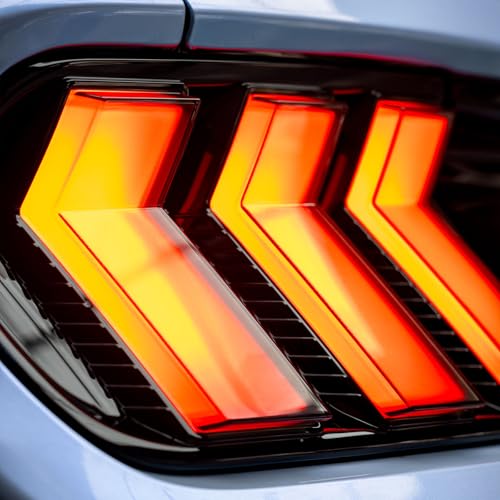 Colorful Tail Lights Assembly with Sequential Turn Signal B8284