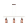 Black Antique Brass 3 Light Island Light W21120