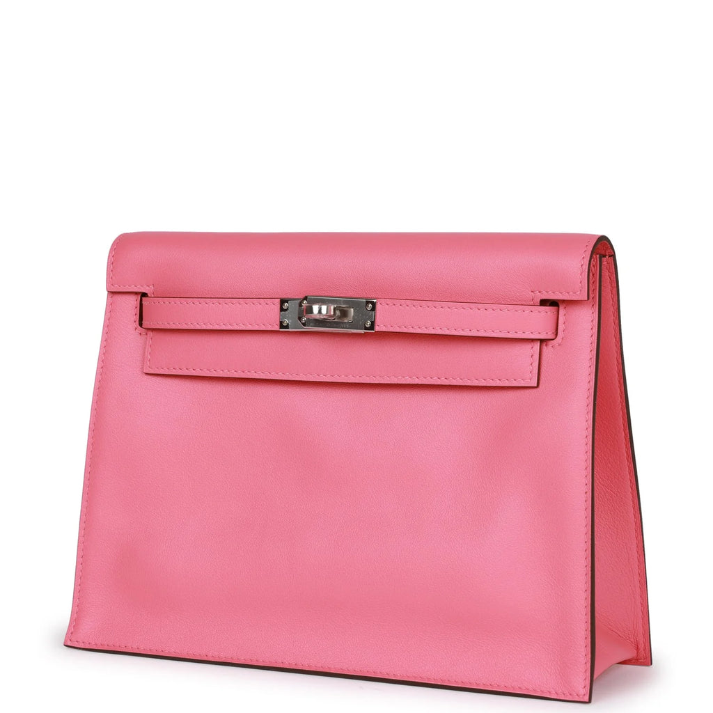 Rose Azalee Palladium Hardware Handbag M1997
