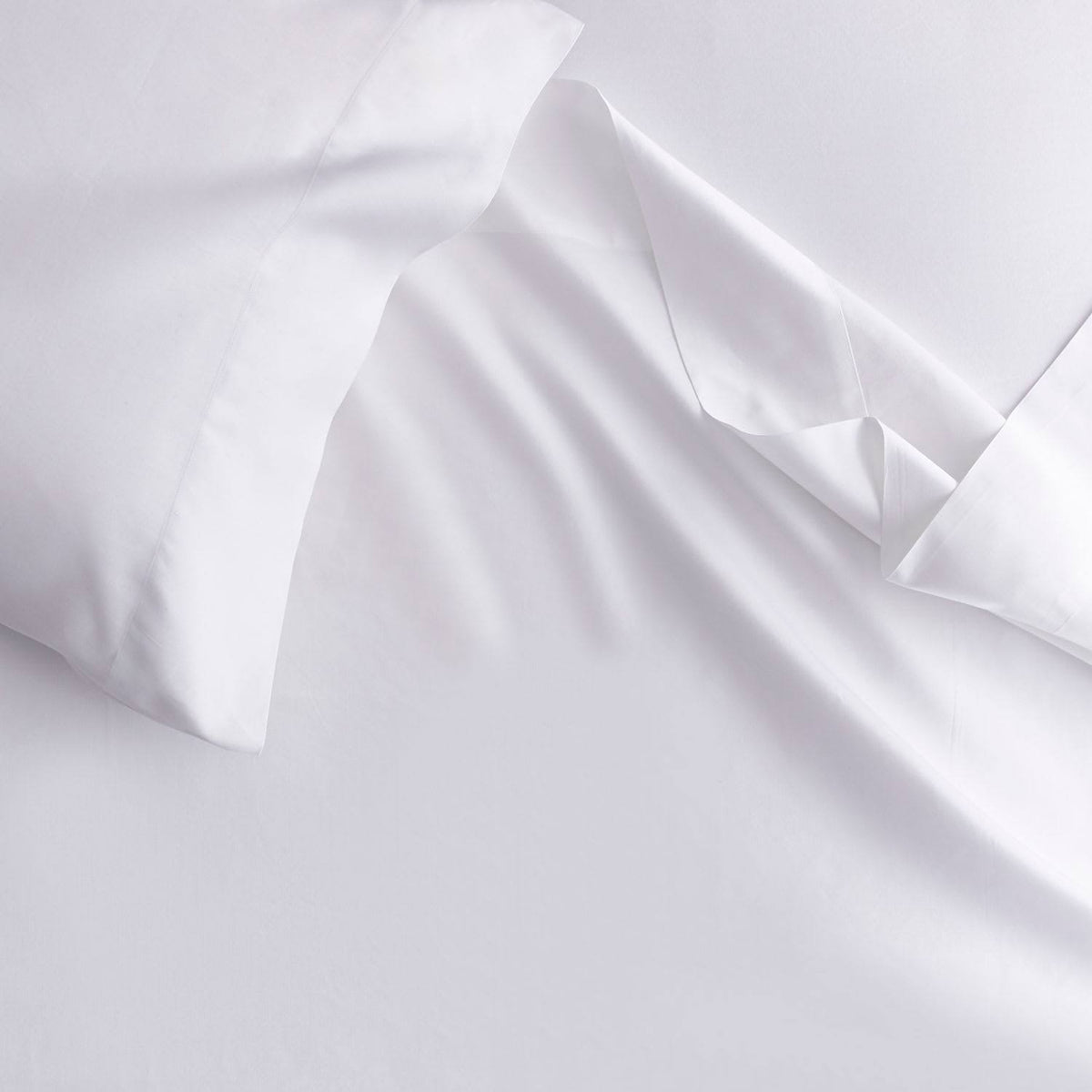 California King Supima Cotton Sateen Fitted Sheet U79775