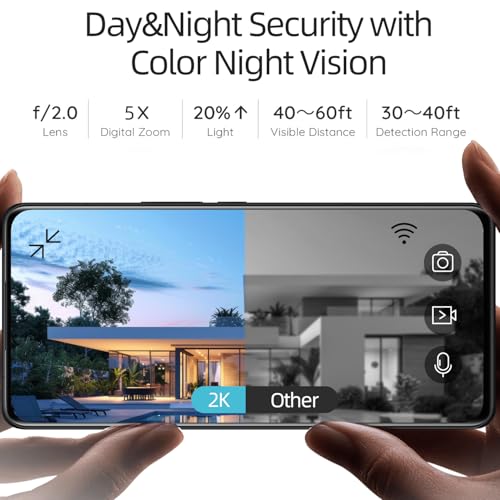 5G/2.4G Wireless Security Cameras 4Pack O984901