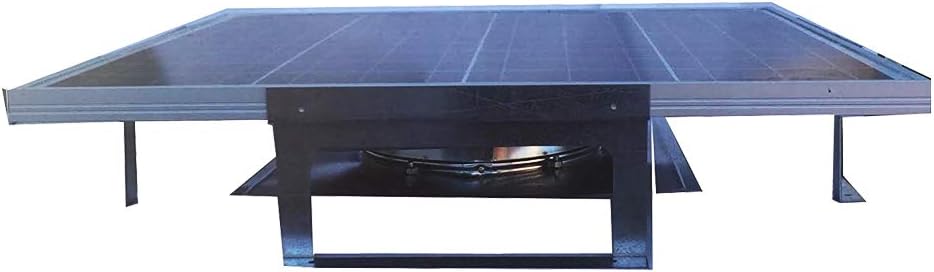 50-Watt Galvanized Steel Solar Attic Fan A747445