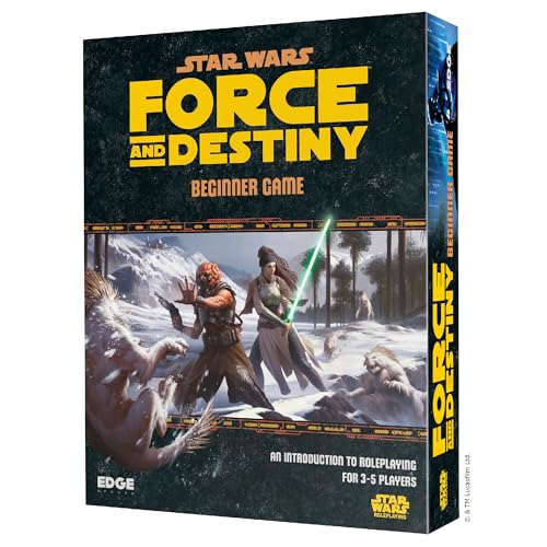 Star Wars Force and Destiny Beginner Game Sci-Fi Roleplaying Game N154