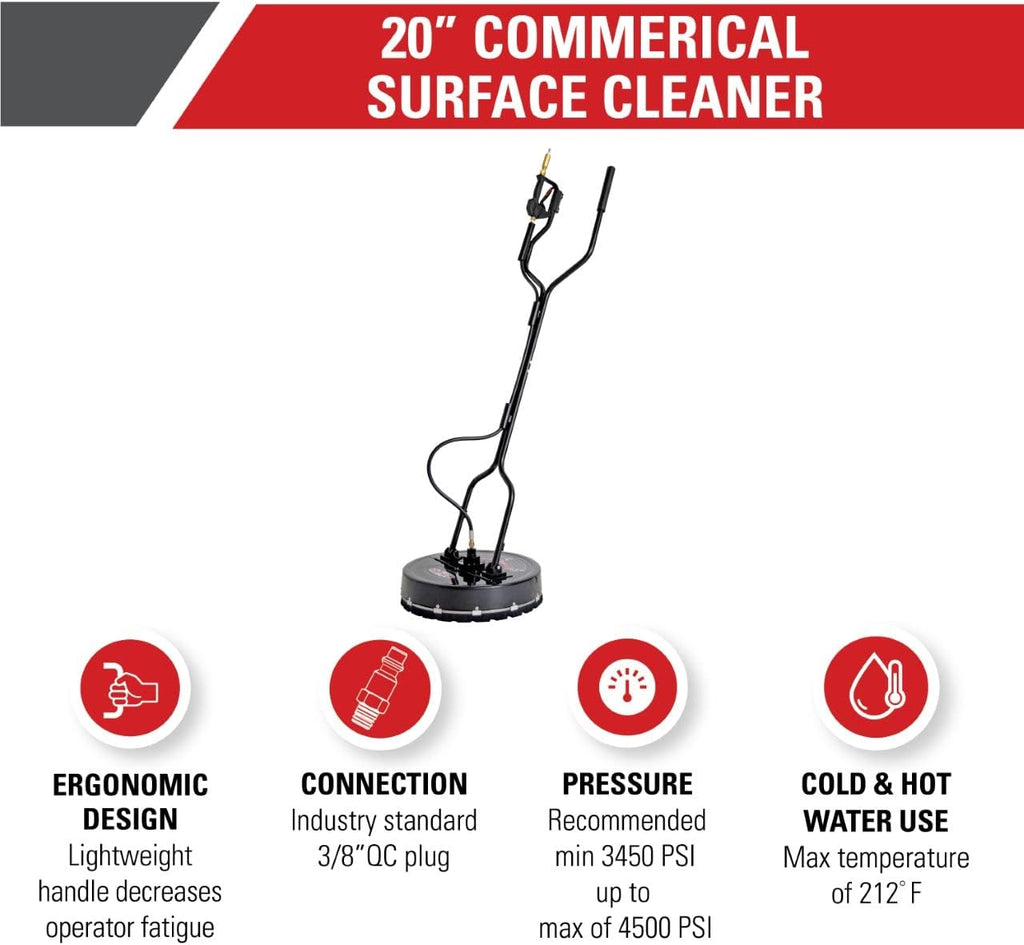 20" Industrial Pressure Washer Surface Cleaner Y300613