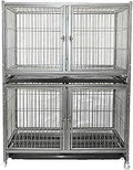 Heavy Duty Metal Dog Crate with Toilet L20128