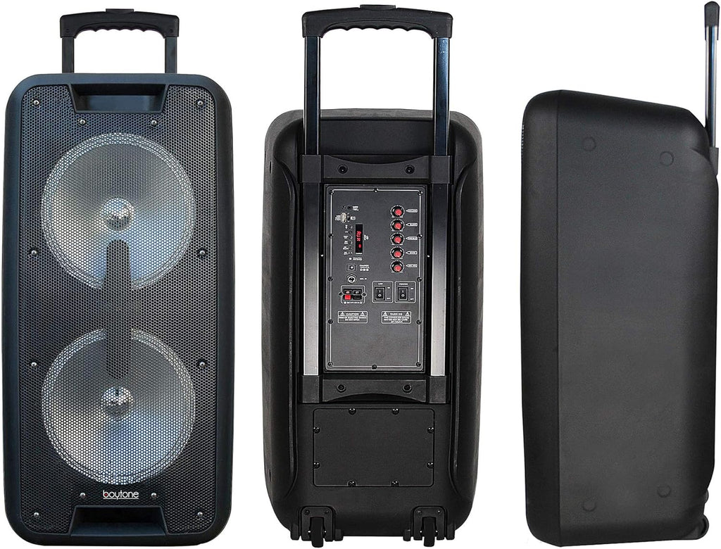 Bluetooth Dual 10 Inch PA Speaker System I30435
