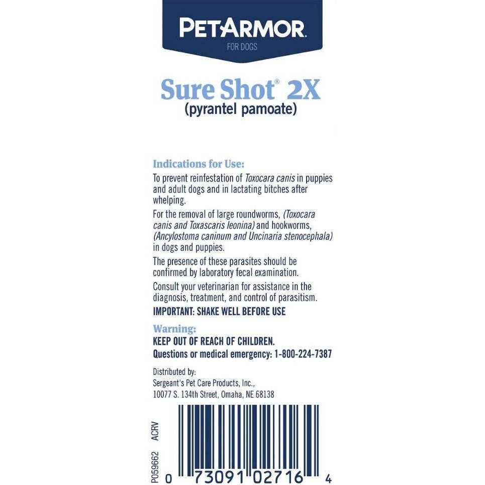Liquid Wormer for Dogs U9224