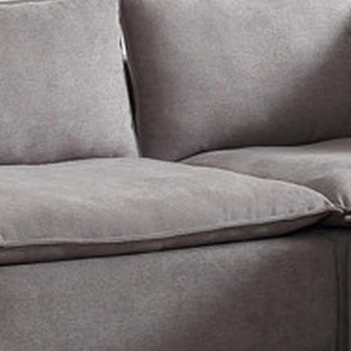 95 Inch Loveseat, Ottoman, and Console Table Set, Gray N29859