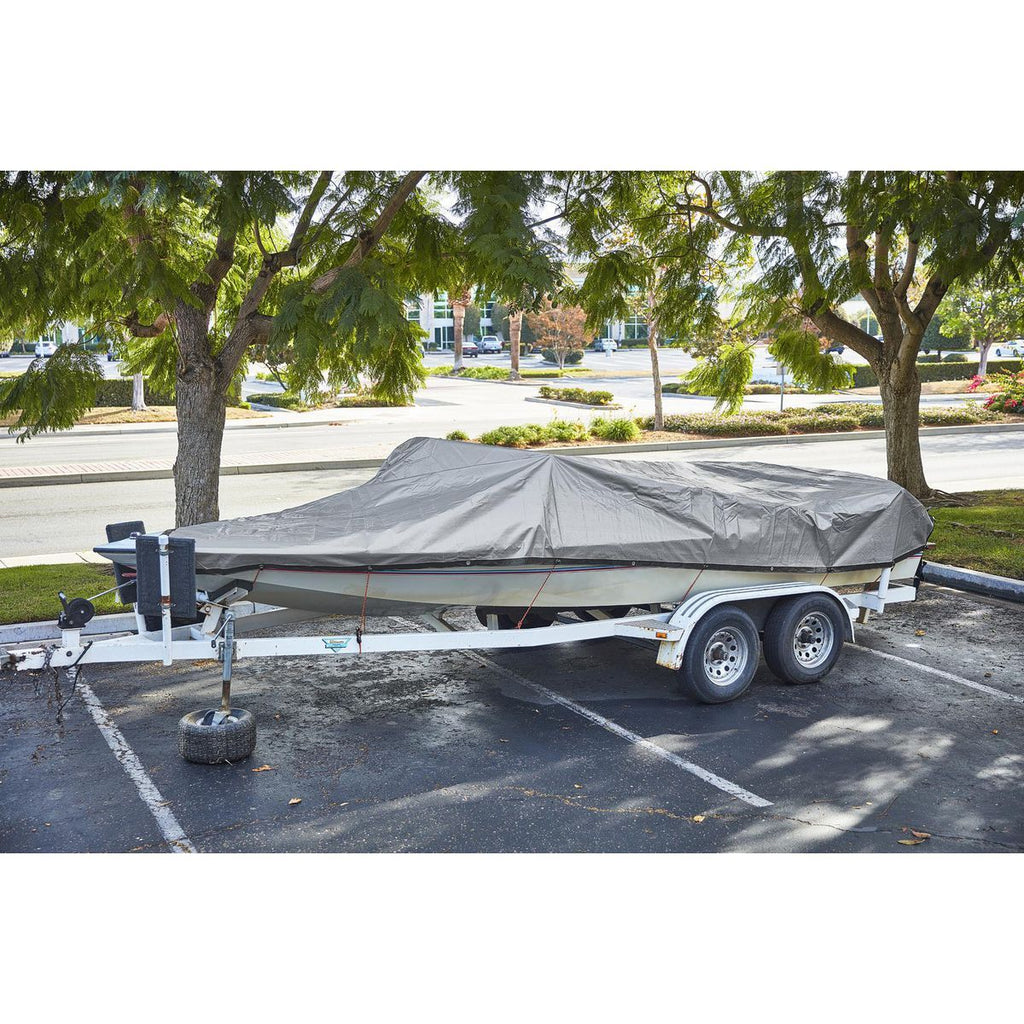 20 ft. x 30 ft. Silver and Black Weather-Resistant Tarp B93195