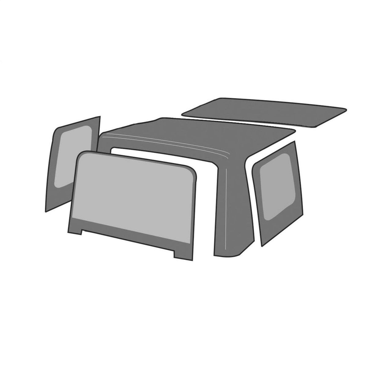 Soft Top for Jeep Wrangler C5007