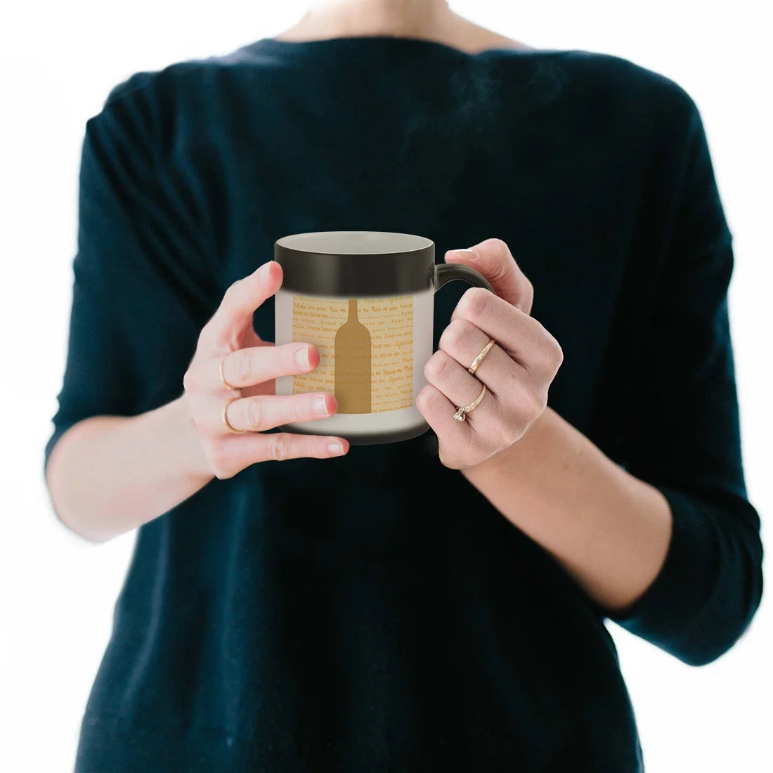 Matte Black 11oz Color Changing Mug I458