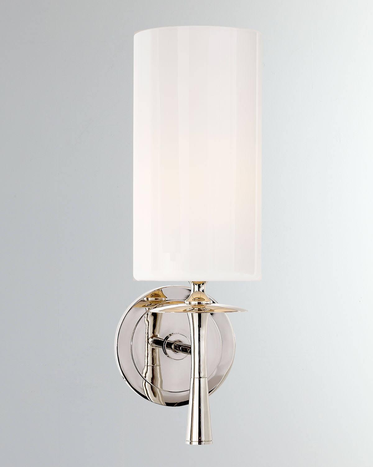 White and Silver Sconce S4626