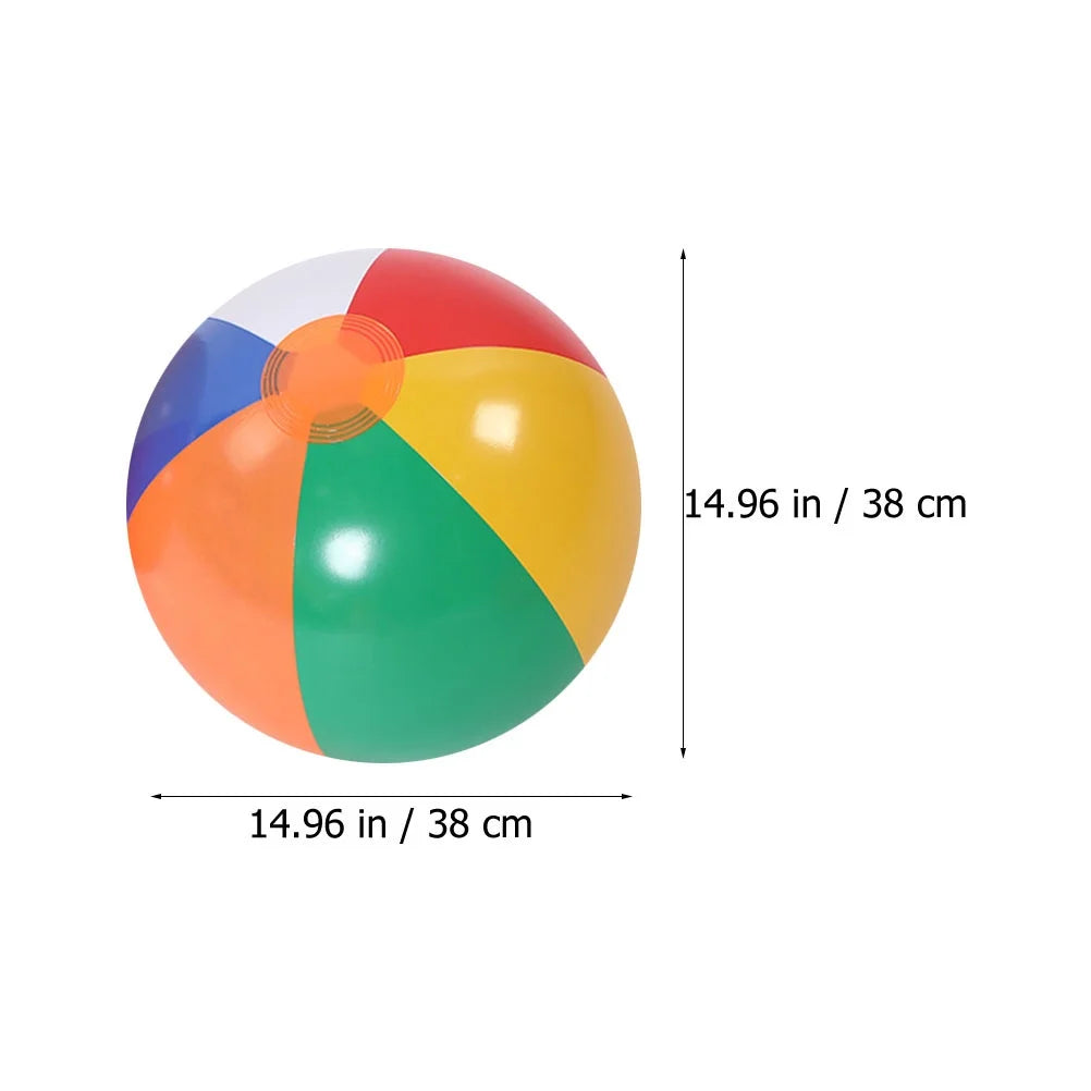 12pcs Inflatable Beach Ball Pool Toy O3863