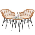 3-Piece Beige Patio Conversation Set G32168