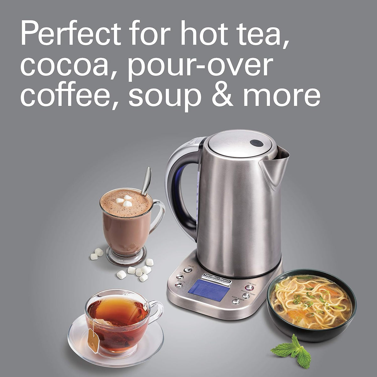 1.7 Liter 1500 Watts Cordless Electric Tea Kettle F5757