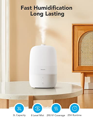 3L Cool Mist Humidifier with Essential Oil Diffuser T8083