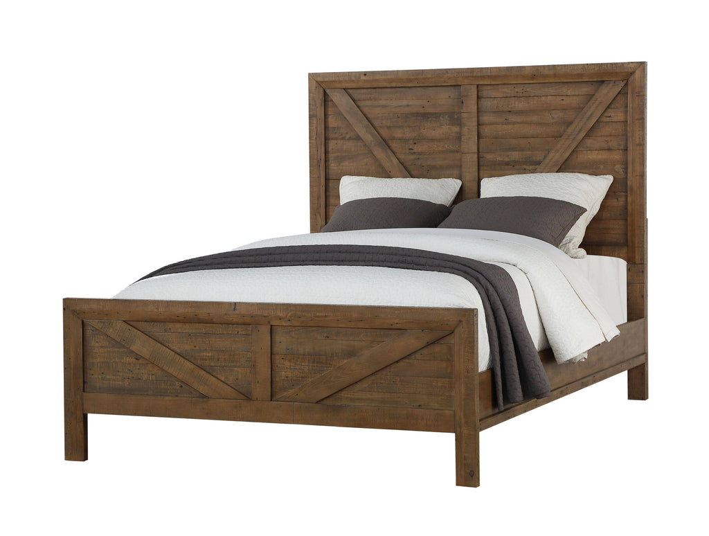 King Panel Bed I10720