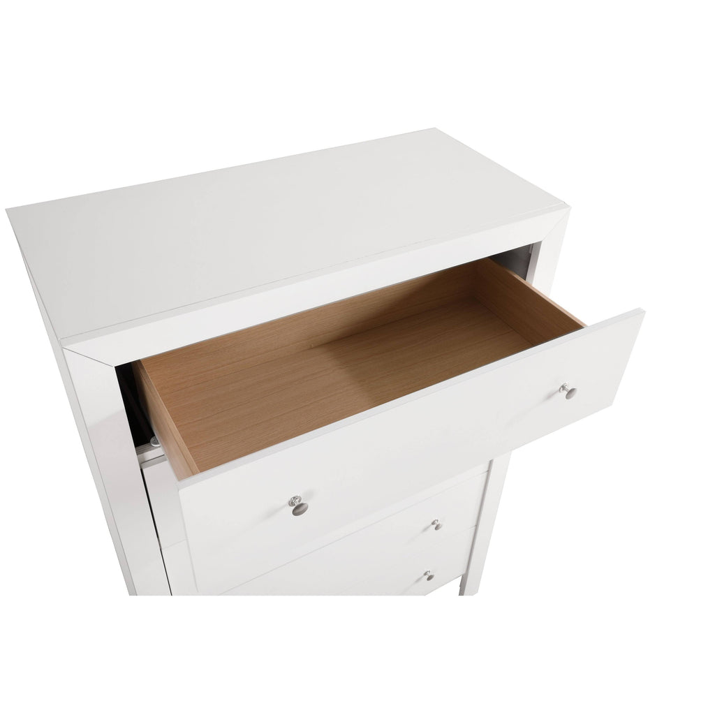 5 Drawer Chest in Black U921110
