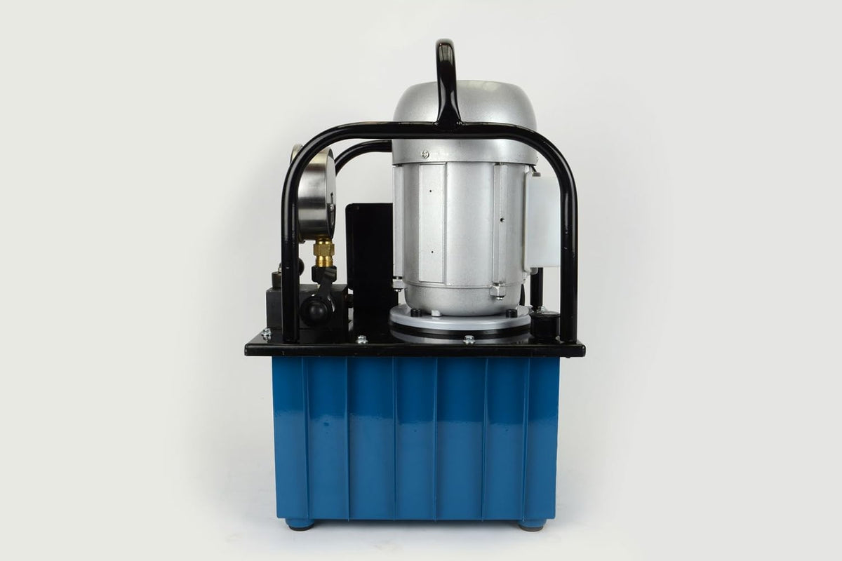 Electric Hydraulic Pump Power Pack Unit 2 Stage Single Acting 110v 10k psi 488 Cubic in Capacity B284828