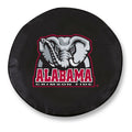 Black Vinyl Fitted Car Tire Cover N919