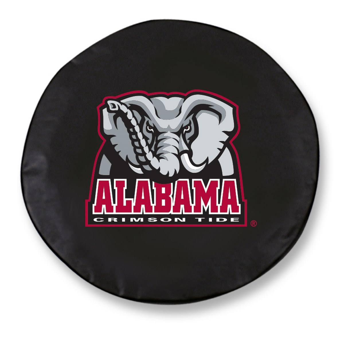 Black Vinyl Fitted Car Tire Cover N919