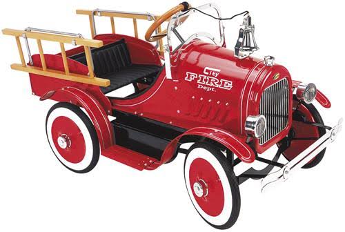 Fire Truck Pedal Car G5612