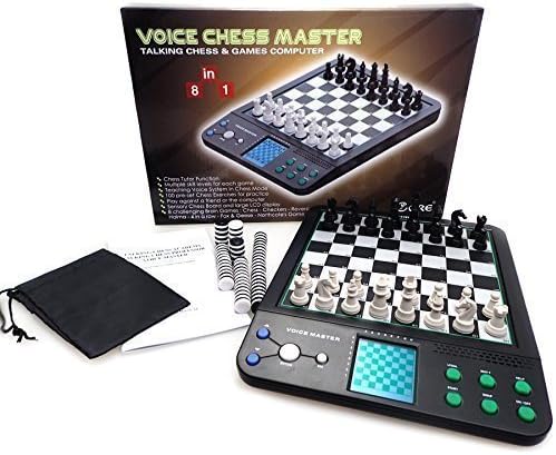 Magnetic Electronic Talking Chess Computer Set D7041