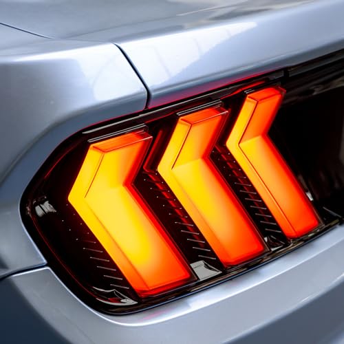 Colorful Tail Lights Assembly with Sequential Turn Signal B8284