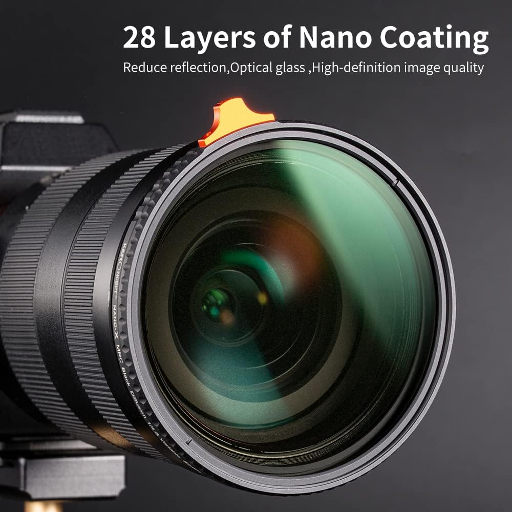 67mm Black Diffusion 1/4 Variable ND2-ND32 ND Filter 2-in-1 S4573